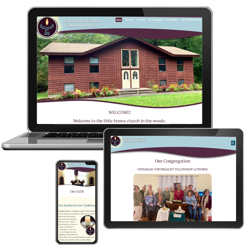 church wordpress website in CT